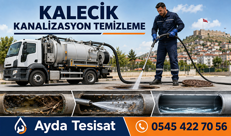 Kalecik Kanalizasyon Temizleme