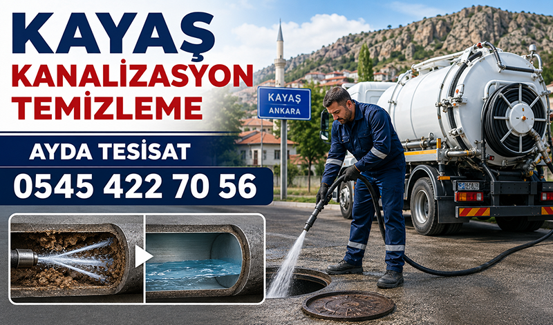 Kayaş Kanalizasyon Temizleme