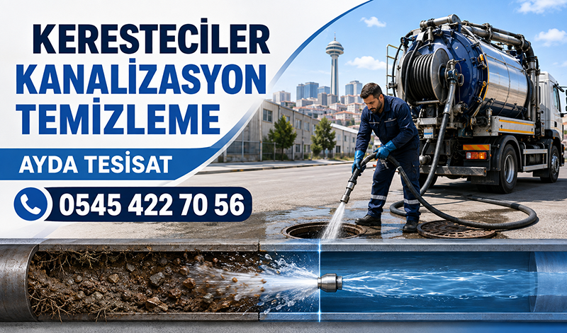 Keresteciler Kanalizasyon Temizleme