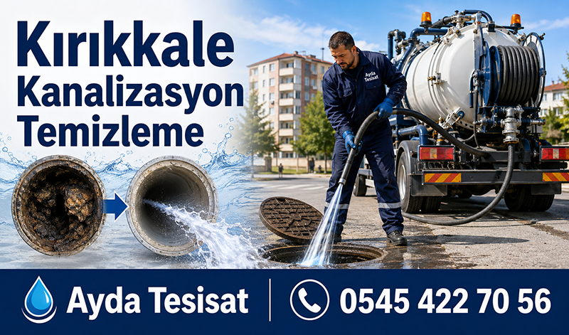 Kırıkkale Kanalizasyon Temizleme