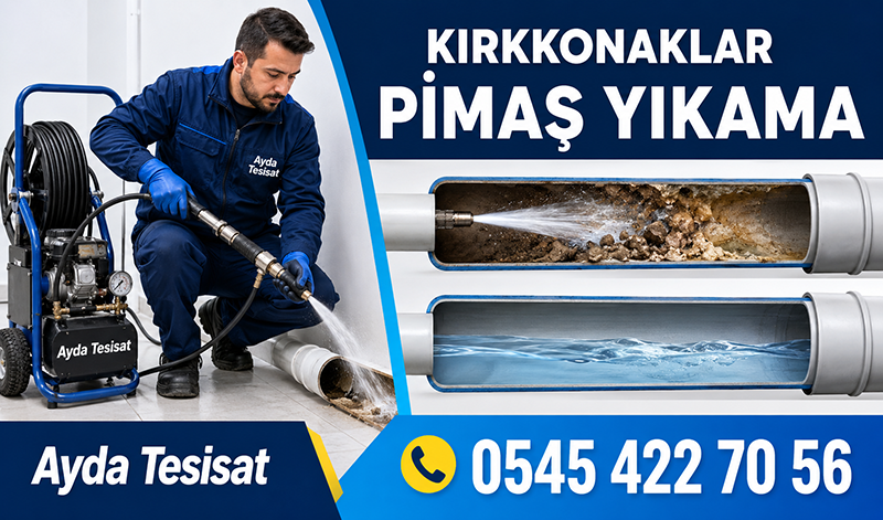 Kırkkonaklar Pimaş Yıkama