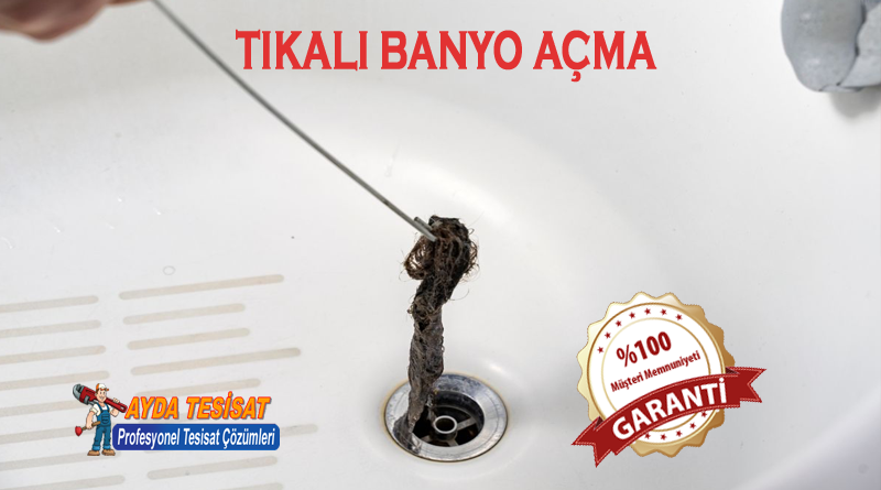 Kurtuluş Tıkalı Banyo Gideri Açma