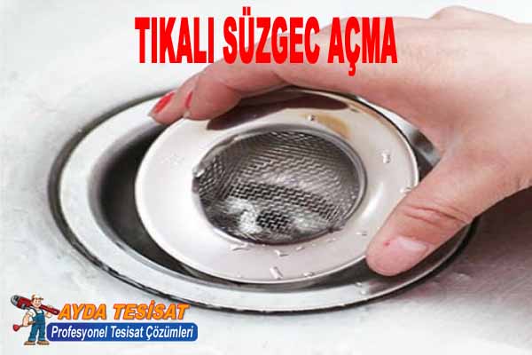 Kızılay Tıkalı Süzgeç Açma