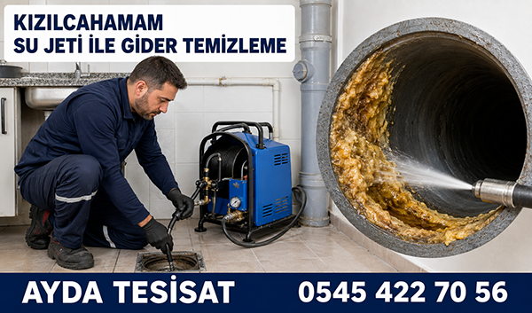 Kızılcahamam Basınçlı Suyla Gider Açma