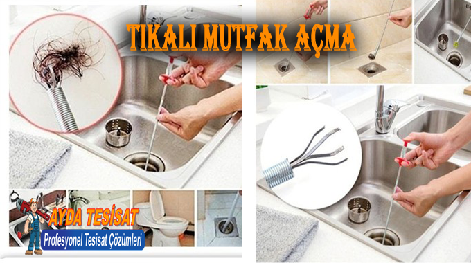 Mamak Tıkalı Mutfak Gideri Açma