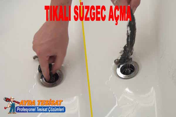 Mamak Tıkalı Süzgeç Açma