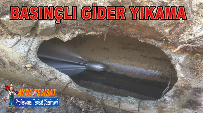 Suyla Gider Yıkama