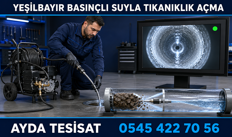 Yeşilbayır Basınçlı Suyla Gider Açma