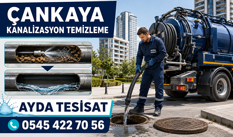 Çankaya Kanalizasyon Temizleme