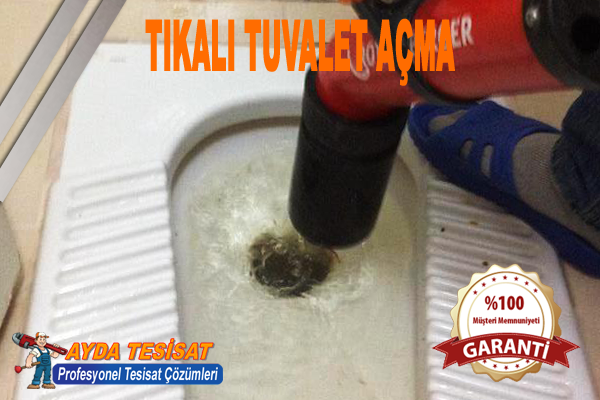 Çankaya Tıkalı Tuvalet Açma