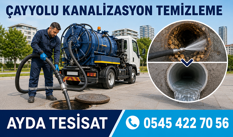 Çayyolu Kanalizasyon Temizleme