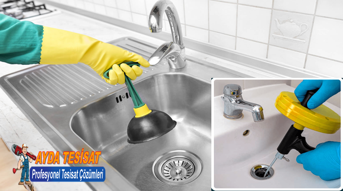 Şentepe Tıkalı Mutfak Gideri Açma