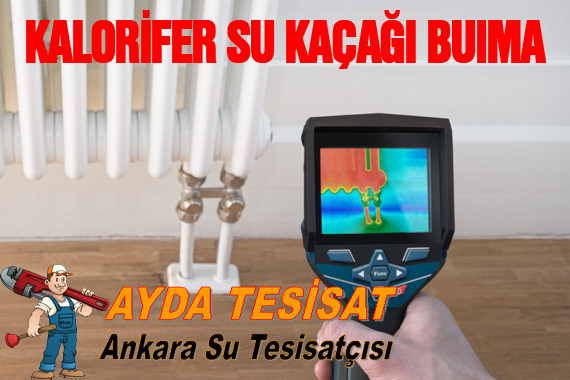 Kalorifer Tesisatında Su Kaçağı Bulma