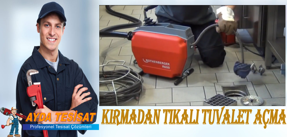 Ümitköy Tıkalı Tuvalet Açma