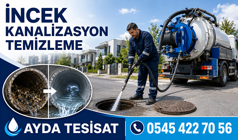 İncek Kanalizasyon Temizleme