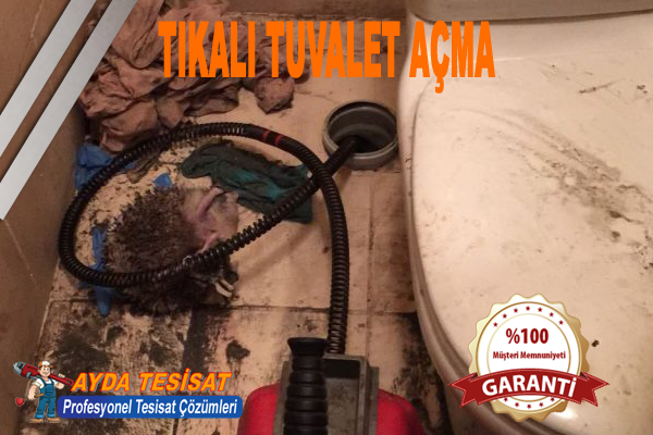 İncek Tıkalı Tuvalet Açma