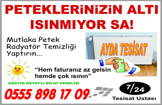 Mersin Kombi Petek Temizliği