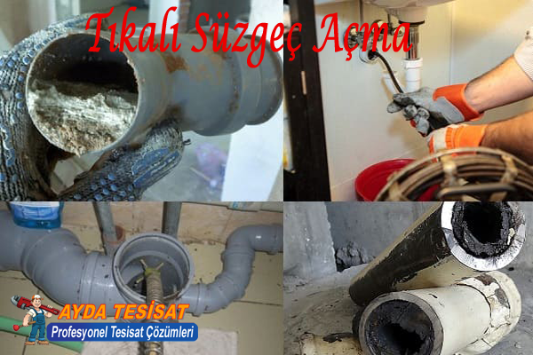 Sincan Tıkalı Süzgeç Açma