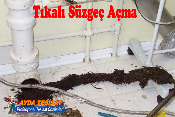 Çukurambar Tıkalı Süzgeç Açma