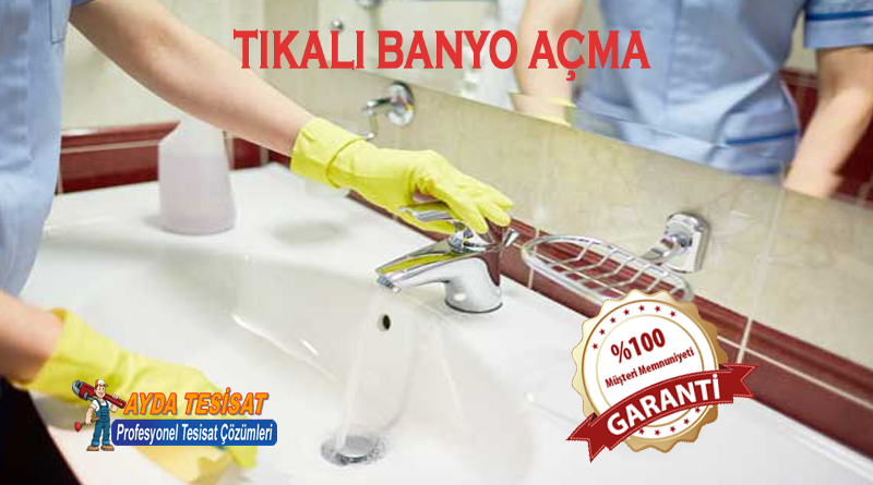 Öveçler Tıkalı Banyo Gideri Açma